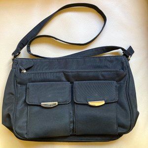 Handbag - Pocketbook - Great for Travel! Black, Many pockets, Crossbody
